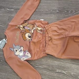 DISNEY Long Sleeve Pullover Top / Pant Set - Size 6X NWT
